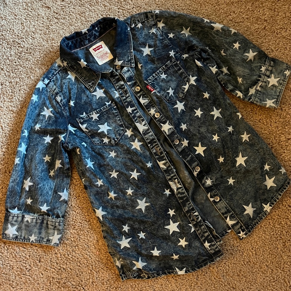 Levi’s girls jean jacket size 6